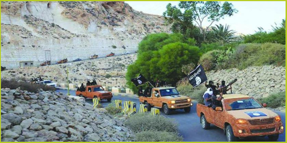 منذ عام 2012، دشنت مجموعة "طلائع الخلافة"، أول تنظيم جهادي في درنة