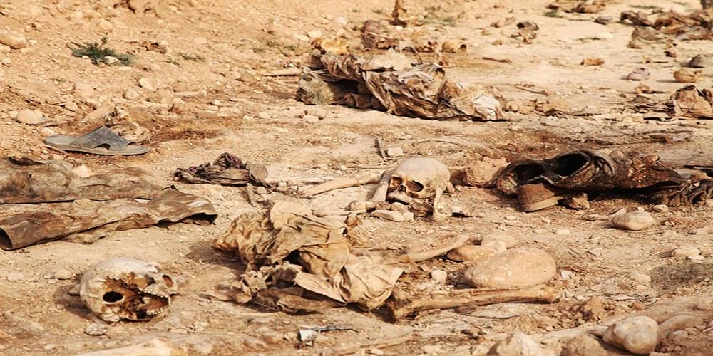 المقابر الجماعية إرهاب داعش المدفون في أرض العراق