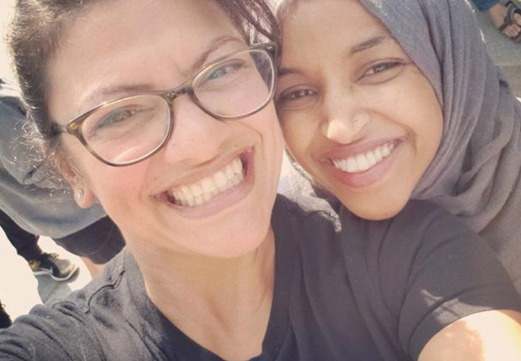 إلهان عمر ورشيدة طليب مسلمتان تفوزان بعضوية الكونغرس الأمريكي