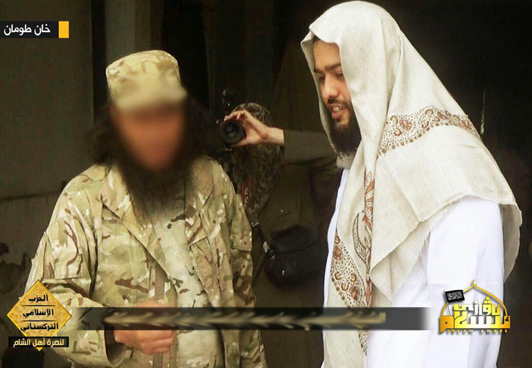 أنشأ الحزب الإسلامي التركستاني فرعه الخاص في سوريا، ويعمل بالاتفاق مع جبهة النصرة
