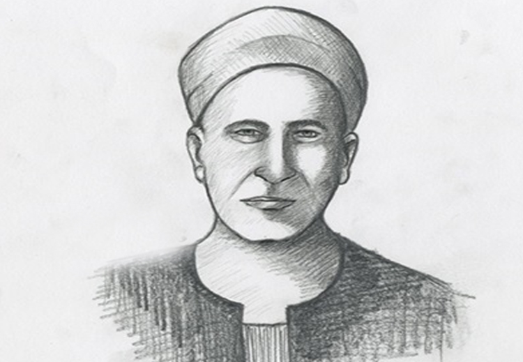 الشيخ علي محمود إذ يجمع في أوتار صوته كل آلات الطرب