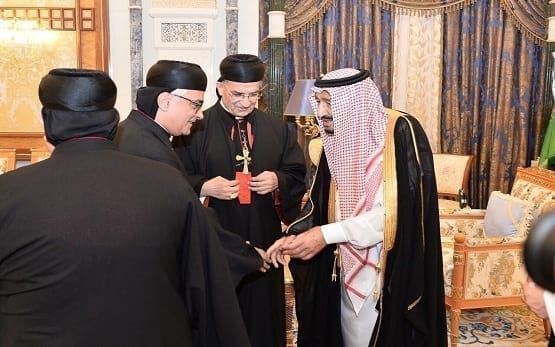 عندما يستضيف خادم الحرمين بطريرك الموارنة