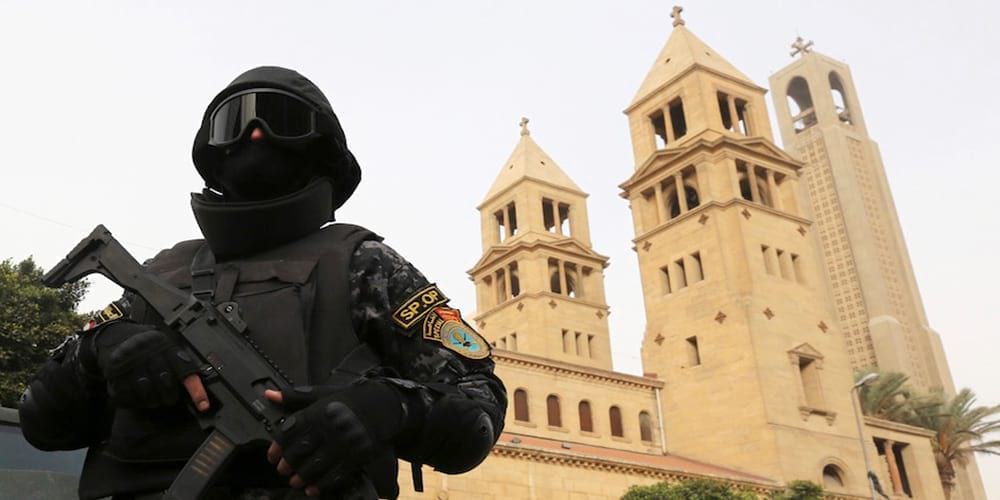 مصر ترفع حالة التأهب القصوى قبيل أعياد الميلاد