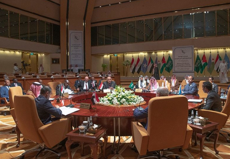 الجلسة الافتتاحية لاجتماع وزراء خارجية الدول العربية والإفريقية المشاطئة للبحر الأحمر