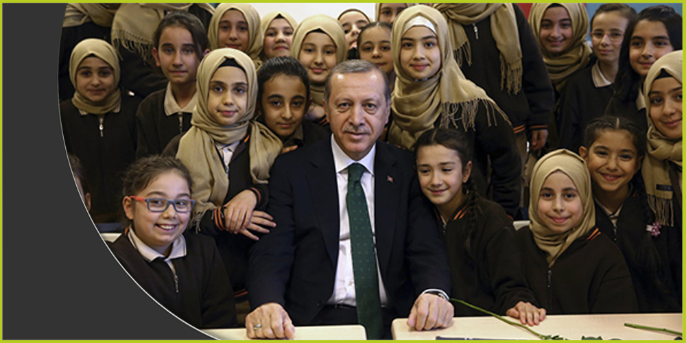 يعتمد أردوغان وحزبه على هذه المدارس لتوسيع قاعدتهم الانتخابية