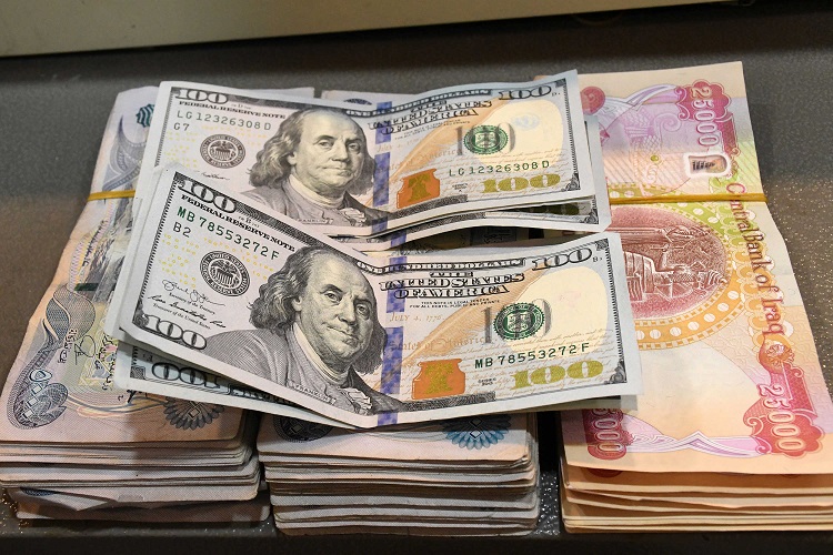 ارتفاع سعر صرف الدولار الأمريكي أمام الدينار العراقي