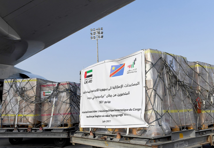 أبو ظبي ترسل طائرة تحمل 51 طناً من المواد الإغاثية والغذائية العاجلة إلى الكونغو الديمقراطية