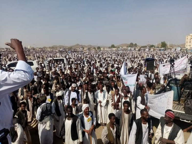 الاحتجاجات تتوسع في شرق السودان