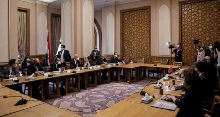 التقى وفد تركي بمسؤولين مصريين في القاهرة لبحث الملفات العالة في مايو الماضي