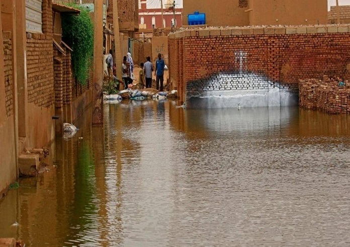 كارثة الفياضانات تخرج عن الحد الطبيعي في السودان