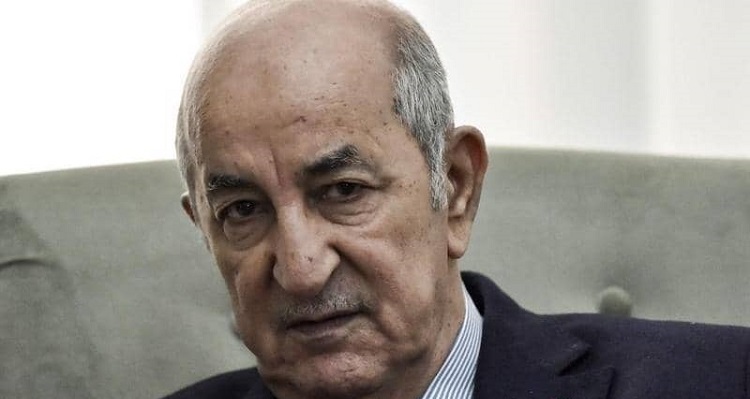 الرئيس الجزائري عبد المجيد تبون