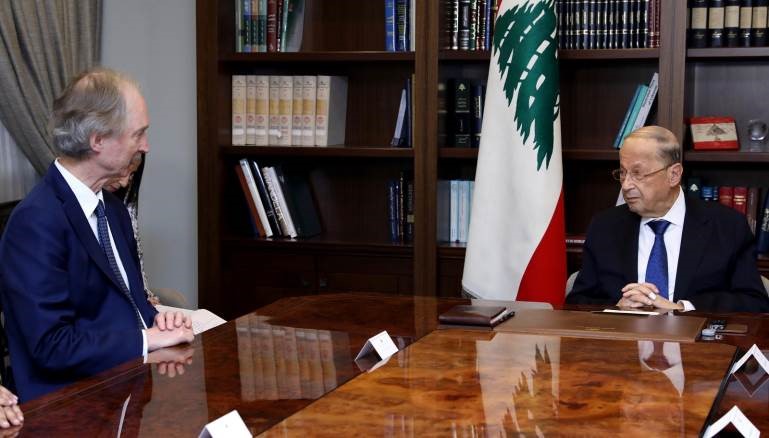 عون لبيدرسن: معظم المناطق السورية أصبحت آمنة