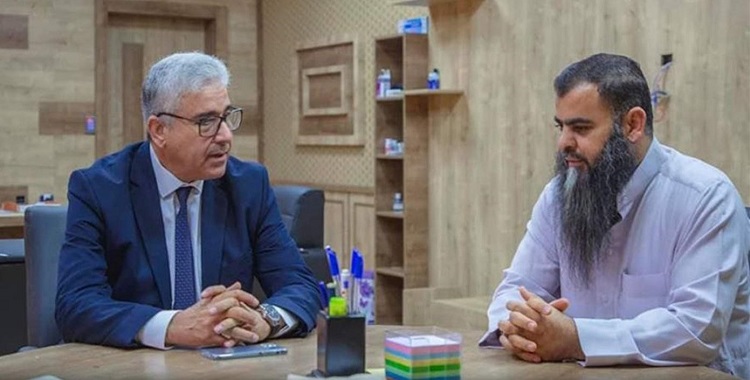 قائد ميليشيا الردع عبد الرؤوف كاره وباشاغا