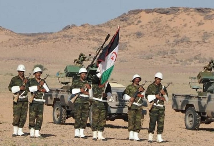 قوات عسكرية تتبع البوليساريو