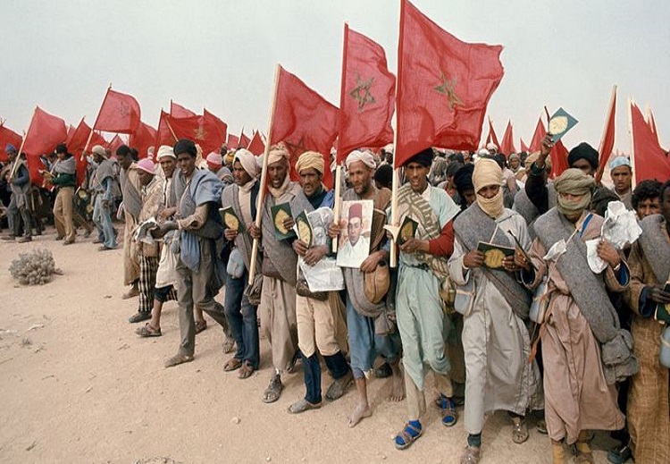صور من المسيرة الخضراء
