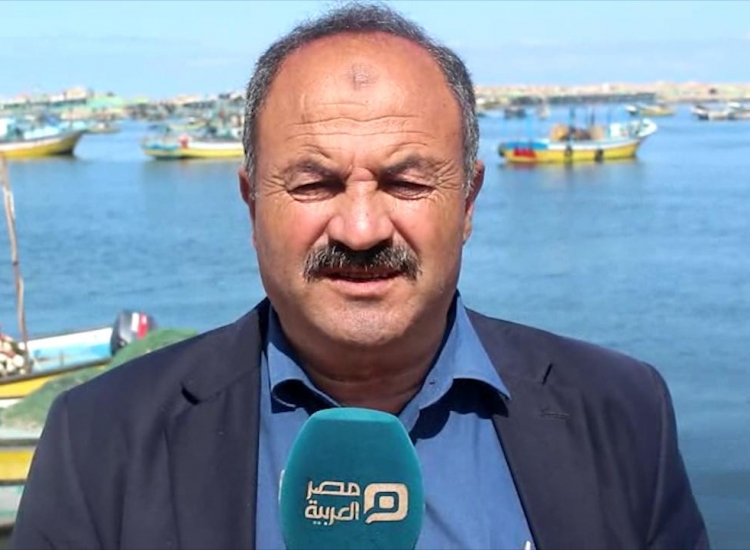 نقيب الصيادين في قطاع غزة، نزار عياش