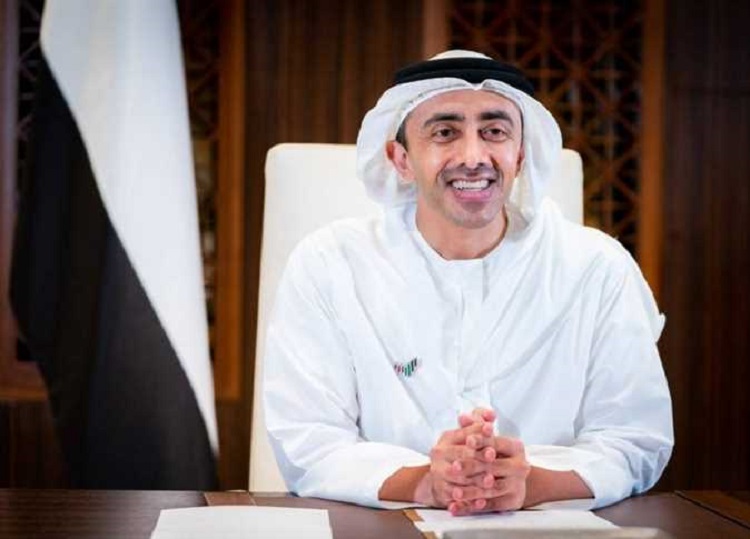 وزير الخارجية والتعاون الدولي الإماراتي الشيخ عبد الله بن زايد آل نهيان