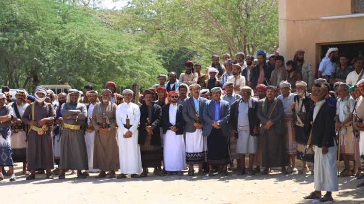 وفود قبلية في منزل الشيخ ابن الوزير