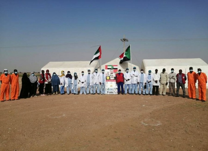 المستشفى الإماراتي الميداني يبدأ عمله في ولاية نهر النيل السودانية