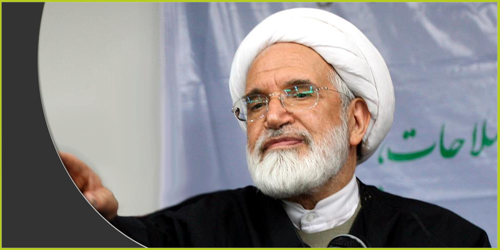 كروبي: نتائج العمل منذ ثلاثة عقود تحت راية المرشد الأعلى لا بد أن تعرضها وسائل الإعلام الرسمية التي ترعى ولاية الفقيه