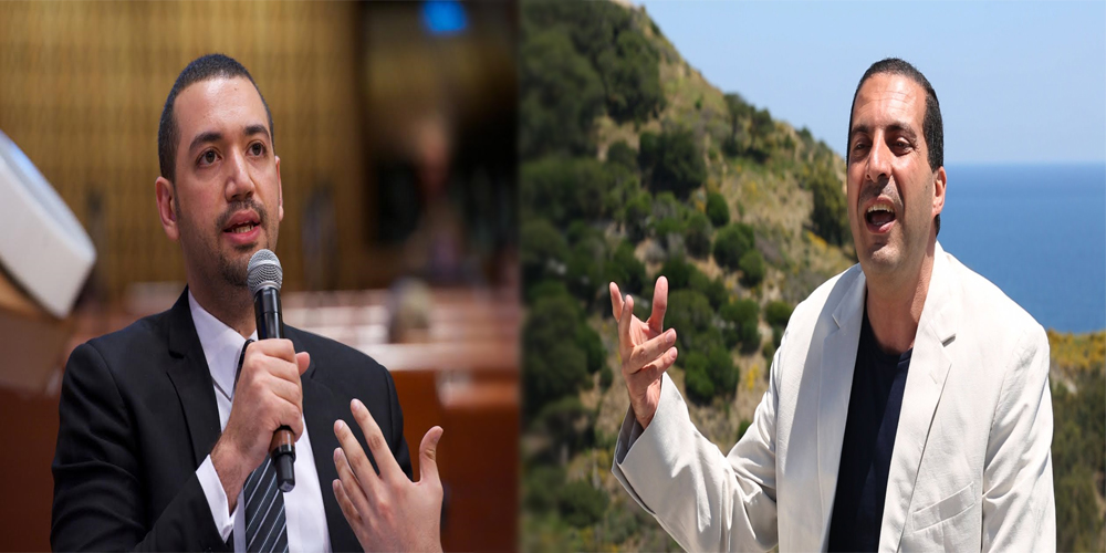 الداعية عمرو خالد والداعية معز مسعود