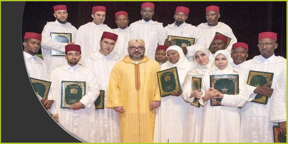 يُعدّ معهد محمد السادس الشابات ليكنّ عالمات دين ثم يرسلهنّ للمناطق التي تُعرَف بتجنيد الإسلامويّين للشّباب المحرومين من حقوقهم