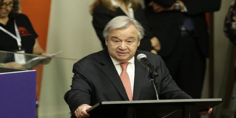 الأمين العام للأمم المتحدة أنطونيو جوتيريش