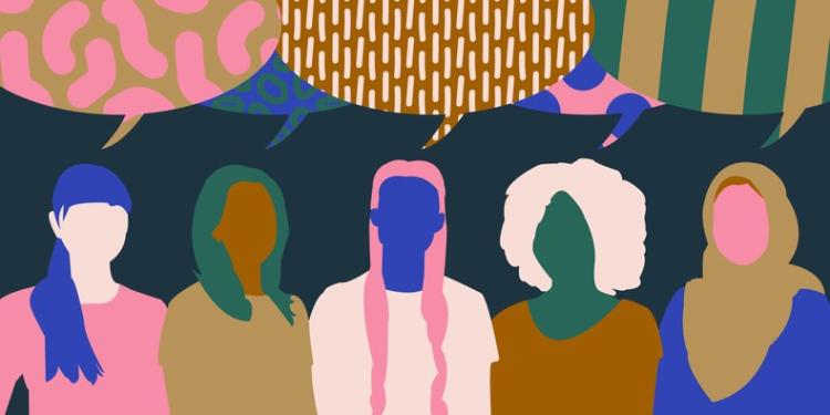 النسويّة مجموعة متنوعة ومختلفة من النظريات الاجتماعية والحركات السياسية والفلسفات الأخلاقية