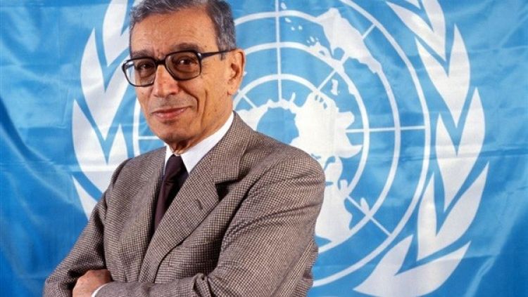 بطرس بطرس غالي... كان له دور بارز في صياغة سياسة مصر الخارجية نهاية السبعينيات