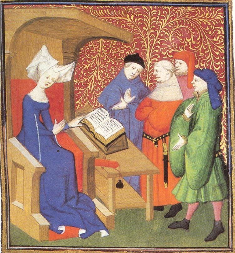 كرستين دي بيزان (Christine de Pizans)