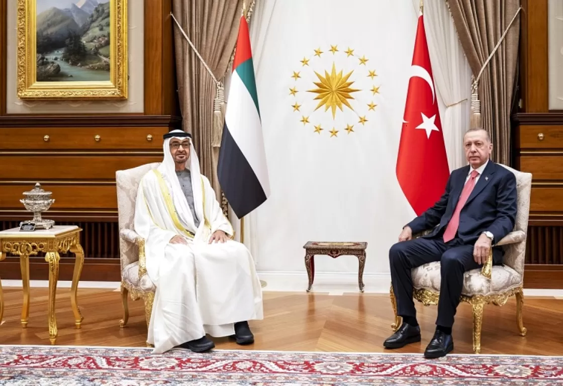 الاتفاقيات التي وقعتها الإمارات وتركيا خلال زيارة أردوغان