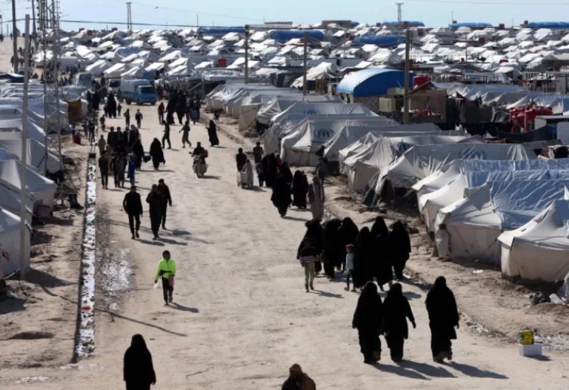 أكثر من (770) شخصاً... إعادة (192) عائلة من مخيم الهول إلى العراق