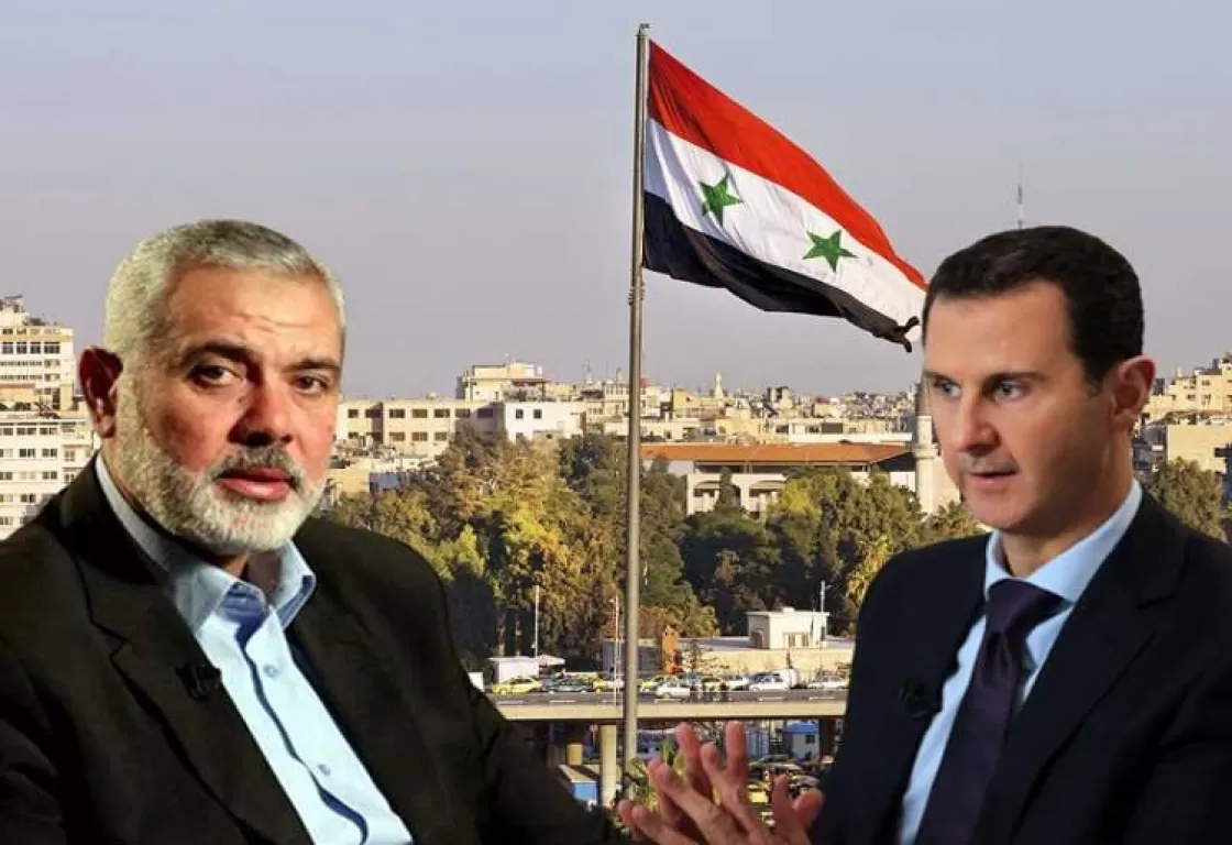 مستقبل العلاقة بين حماس وسوريا بعد اتهام الأسد الحركة بالغدر والنفاق