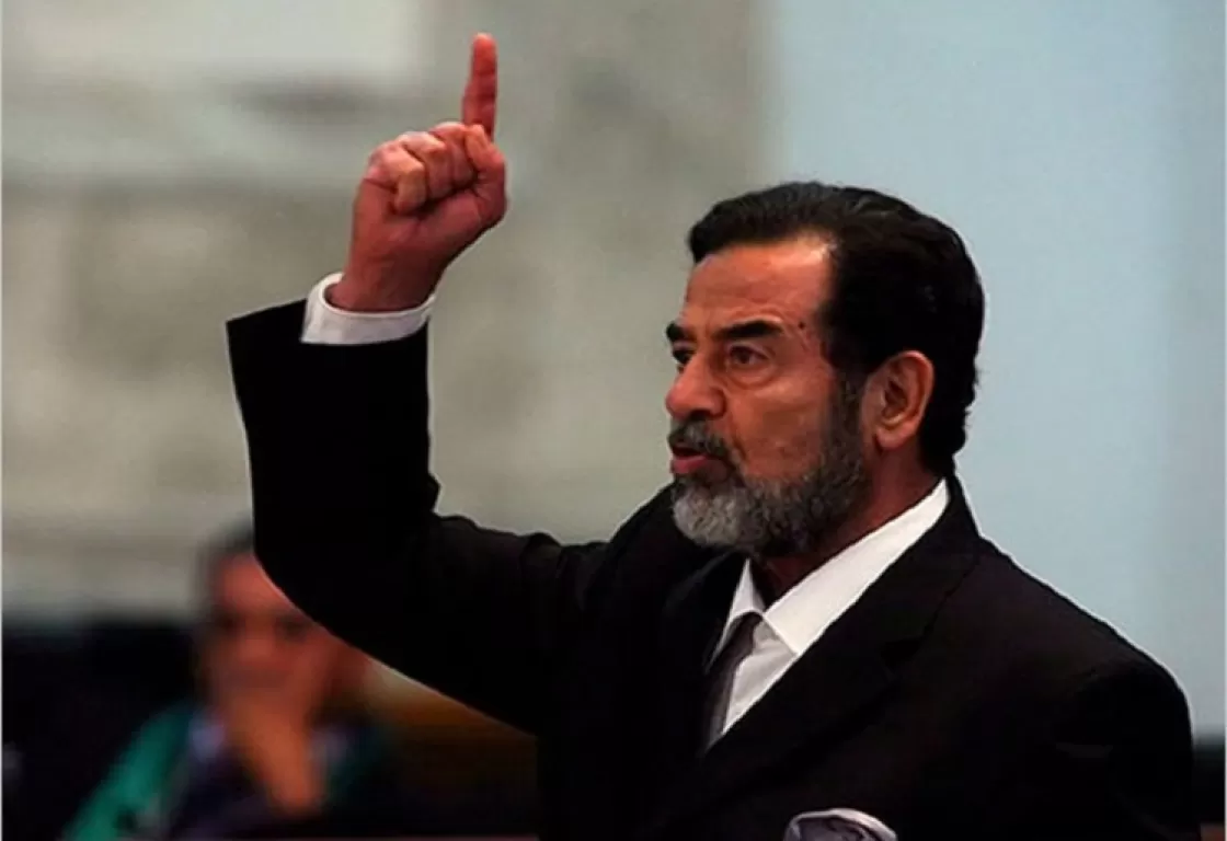 صدام: إذا سقط العراق سيمتد نفوذ إيران حتى المغرب