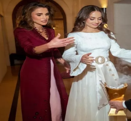 بالفيديو والصور.. الملكة رانيا تقيم حفل حناء ابنتها... ما تعليق الفنانة أحلام؟