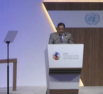 خلال مؤتمر للأمم المتحدة في الدوحة... تراشق لفظي يمني إيراني واتهامات بنشر الموت