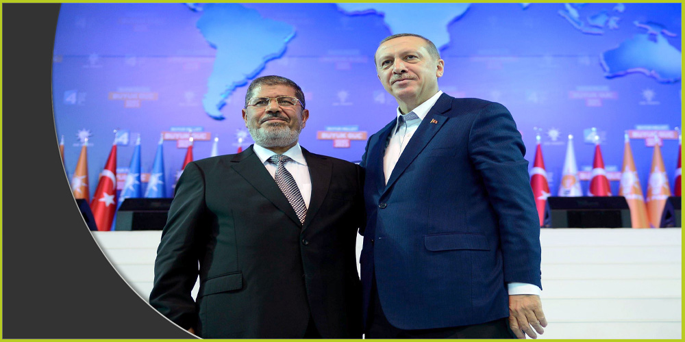 أردوغان ومحمد مرسي قبل سقوط حكم الإخوان